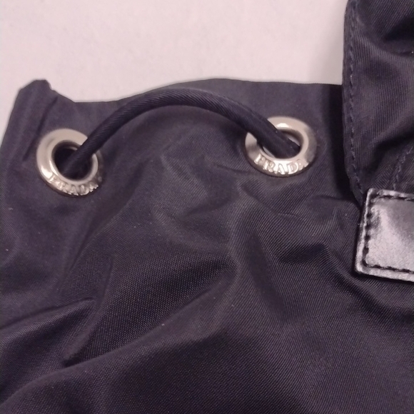 Prada Black Women's Nylon Backpack - Picture 11 of 16